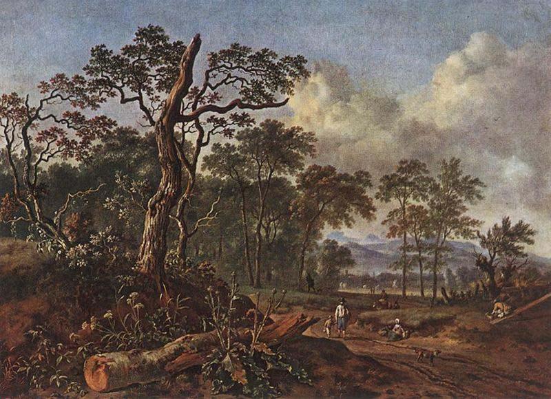 Jan Wijnants Road beside the Forest